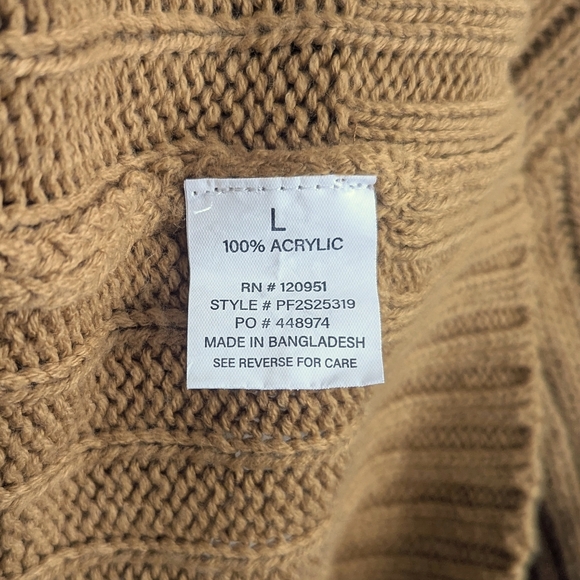 Pink Rose Cropped Half-Zipped Sweater - Picture 4 of 5